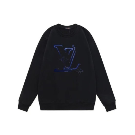 ❤루이비통 남성 블랙 맨투맨 - Louis vuitton Mens Blkack Tshirts - lv1979x
