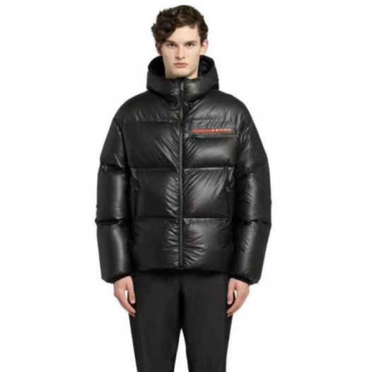 ❤프라다 남성 블랙 패딩 자켓 - Prada Mens Black Jackets - pr773x