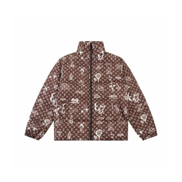 ✨루이비통 남성 모던 카키 패딩 - Louis vuitton Mens Khaki Padding - lv1996x