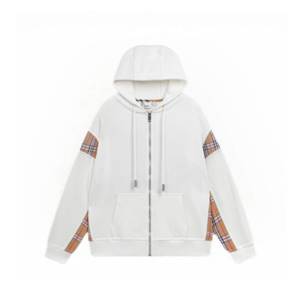 ✨버버리 남성 화이트 후드집업 - Burberry Mens White Hoodie - bu320x