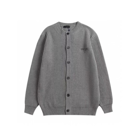 ❤프라다 남성 그레이 브이넥 가디건 - Prada Mens Gray Cardigan - pr779x
