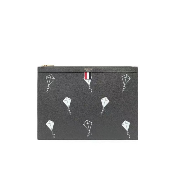 ✨톰브라운 남성 그레이 클러치 - Thom Browne Mens Gray Clutch - th113x