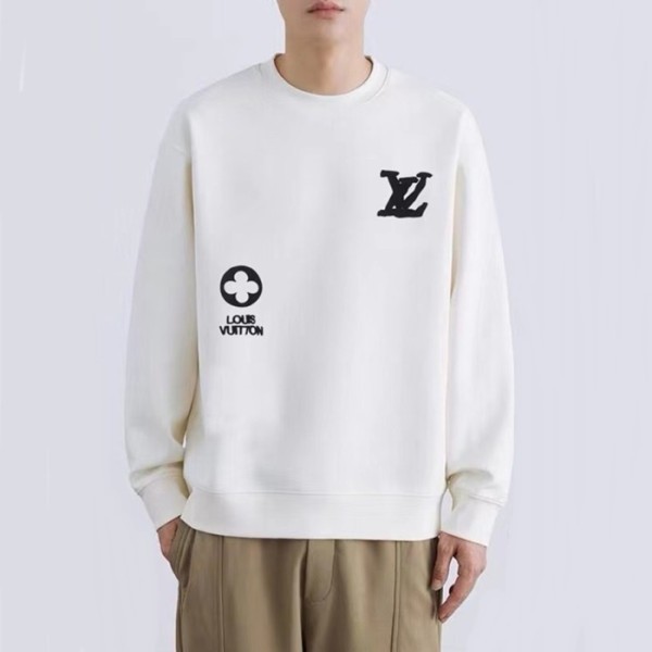 ✨루이비통 남성 화이트 맨투맨 - Louis vuitton Mens White Tshirts - lv2014x