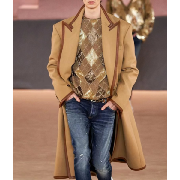 ✨발망 남성 베이지 코트 - Balmain Mens Beige Coats - bam232x