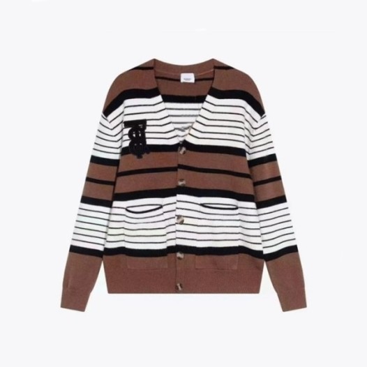 ❤버버리 남성 브라운 브이넥 가디건 - Burberry Mens Brown Cardigan - bu327x