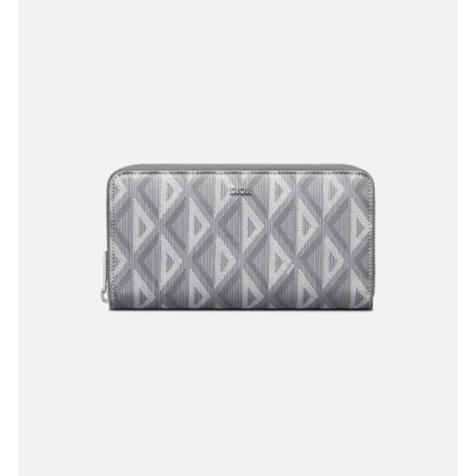 ❤디올 남성 그레이 지퍼돌이 장지갑 - Dior Mens Gray Zippy Wallets - di825x