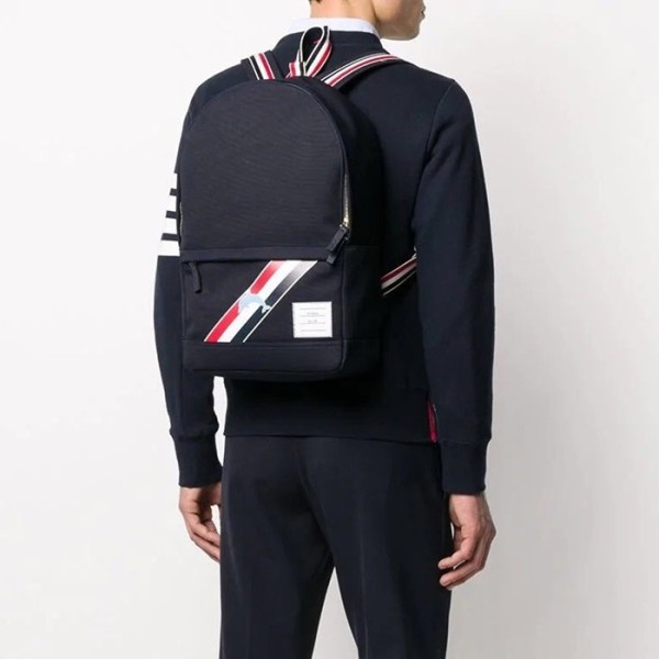 ✨톰브라운 남성 블랙 백팩 - Thom Brown Mens Black Back Pack - th117x