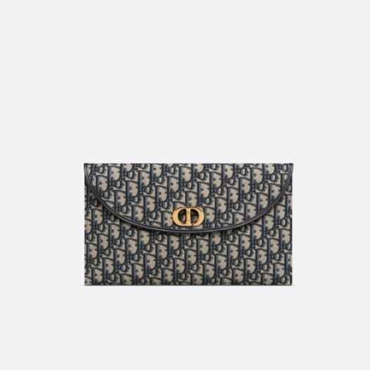 ❤디올 여성 오블리크 데일리 클러치 - Dior Womens Navy Clutch Bag - di840x