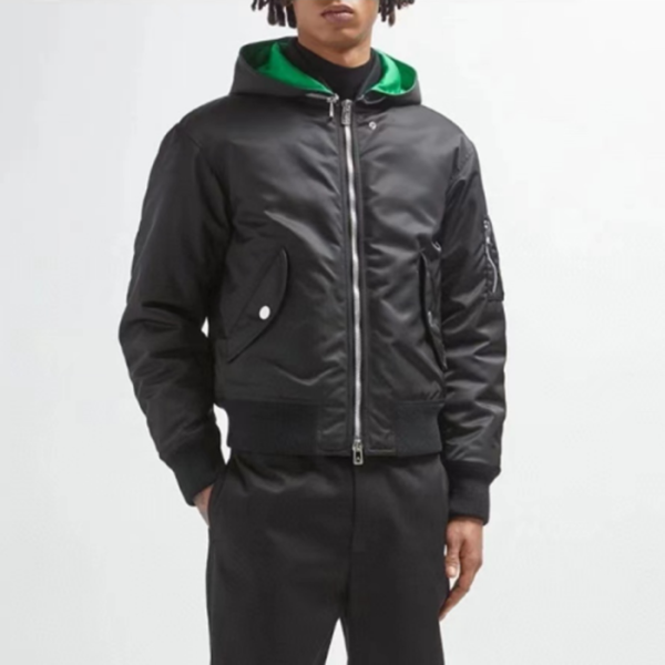 ✨보테가베네타 남성 집업 블랙 자켓 - Bottega Veneta Mens Black Jackets- bv197x