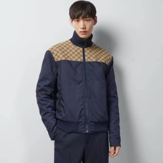 ❤구찌 남성 캐쥬얼 네이비 집업 자켓 - Gucci Mens Nvay Jackets - gu1102x