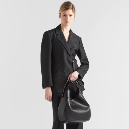❤프라다 여성 블랙 클레오백 - Prada Womens Black Cleo Bag - pr785x