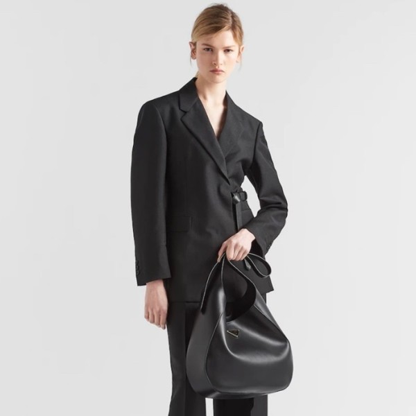 ✨프라다 여성 블랙 클레오백 - Prada Womens Black Cleo Bag - pr785x