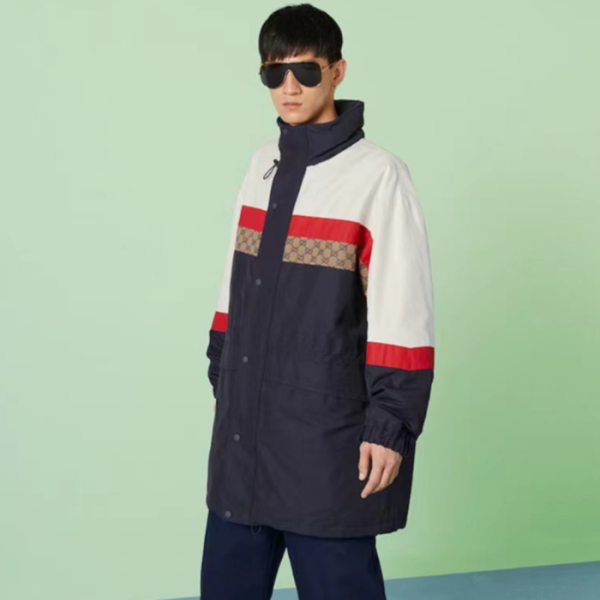 ✨구찌 남성 캐쥬얼 블루 롱 자켓 - Gucci Mens Blue Jackets - gu1115x