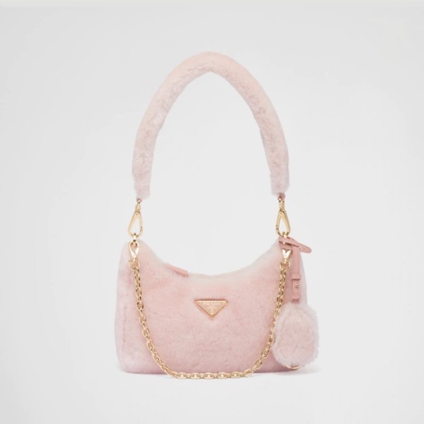 ✨프라다 여성 핑크 호보 - Prada Womens Pink Hobo Bag - pr790x