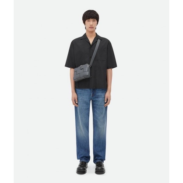 ✨보테가베네타 남성 그레이 카메라백 - Bottega Veneta Mens Gray Camera Bag - bv238x