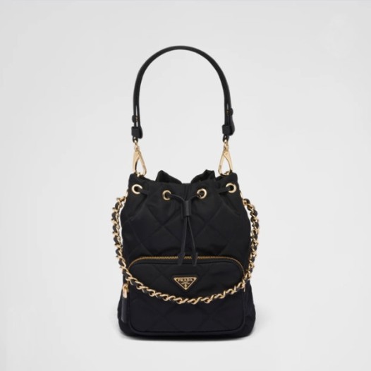 ❤프라다 여성 블랙 버킷백 - Prada Womens Black Bucket Bag - pr793x