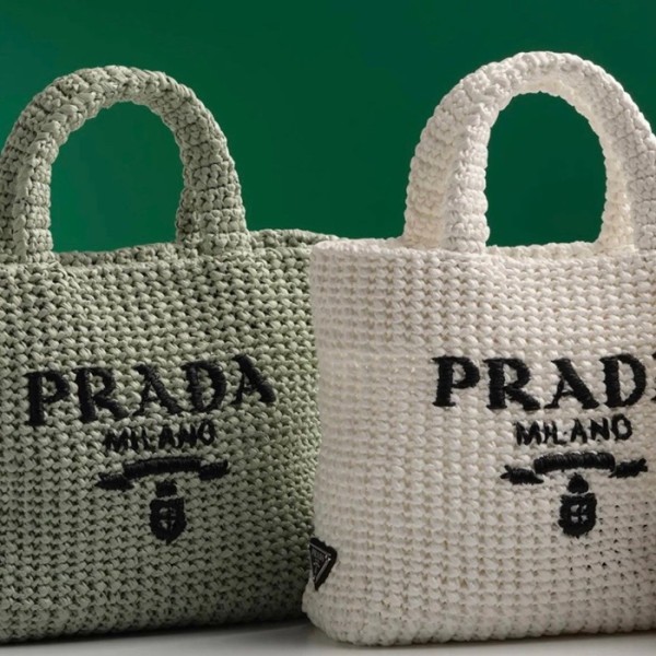 ✨프라다 여성 화이트 토트백 - Prada Womens White Tote Bag - pr804x