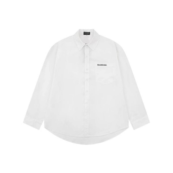 ✨발렌시아가 트렌디 남성 화이트 셔츠 - Balenciaga Mens White  Tshirts - ba820x