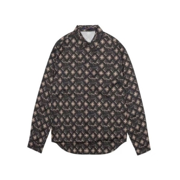 ✨루이비통 남성 블랙 셔츠 - Louis vuitton Mens Black  Shirts - lv2031x
