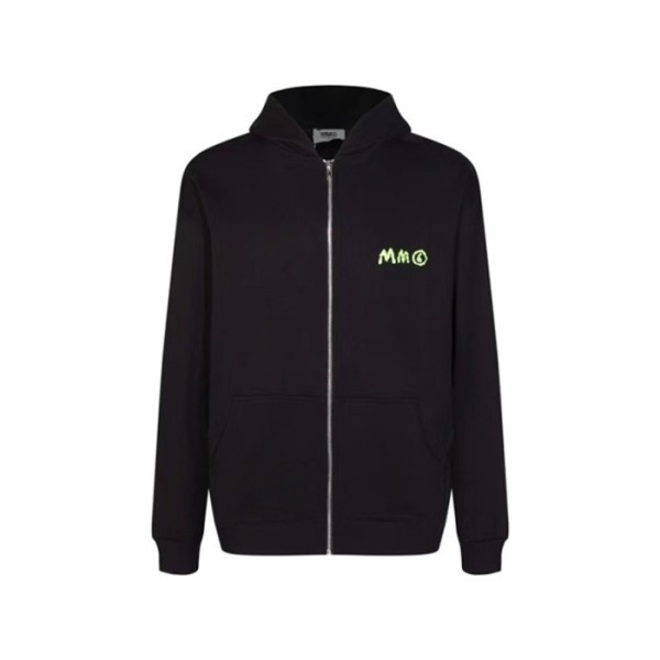 ✨메종마르지엘라 남성 블랙 후드티 - Maison margiela Mens Black Hoodie - mai224x