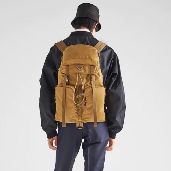 ✨프라다 남성 리나일론 카멜 백팩 - Prada Mens Camel Back Pack - pr829x