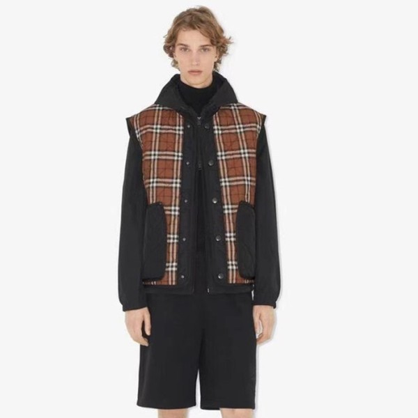 ✨버버리 남성 브라운 베스트 - Burberry Mens Brown Vest - bu345x