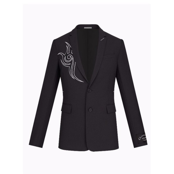 ✨디올 남성 블랙 슈트 자켓 - Dior Mens Black Jackets - di855x
