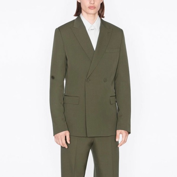 ✨디올 남성 카키 슈트 자켓 - Dior Mens Khaki Jackets - di857x