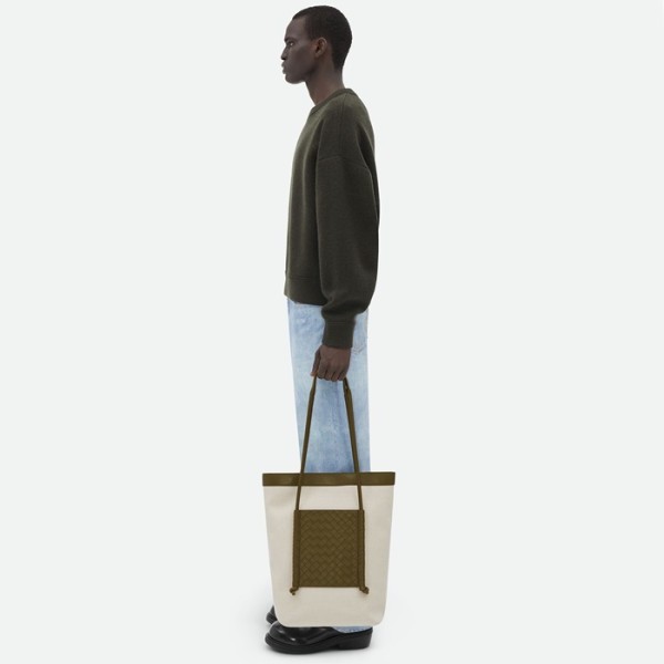 ✨보테가베네타 남성 카키 숄더백 - Bottega Veneta Mens White Shoulder Bag - bv259x