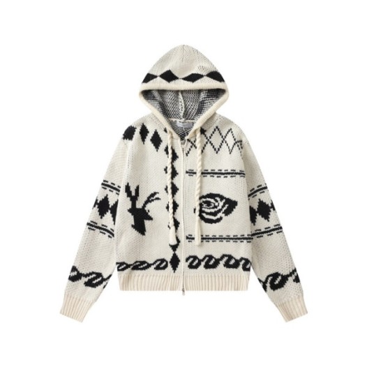 ❤아크네 남/녀 캐쥬얼 아이보리 후드티 - Acne Stidops Unisex Ivory Hoodie - ac226x