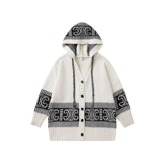 ❤셀린느 남/녀 캐쥬얼 아이보리 후드티 - Celine Unisex Ivory Hoodie - ce274x