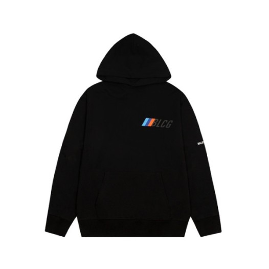 ❤발렌시아가 남성 블랙 후드티 - Balenciaga Mens Black Hoodie - ba836x