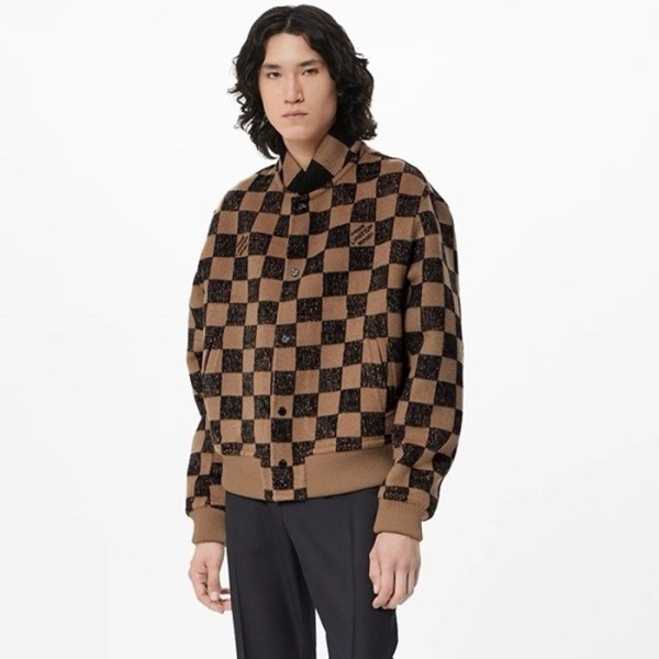 ✨루이비통 남성 카멜 캐시미어 양면 자켓 - Louis vuitton Mens Camel Jackets - lv2031x