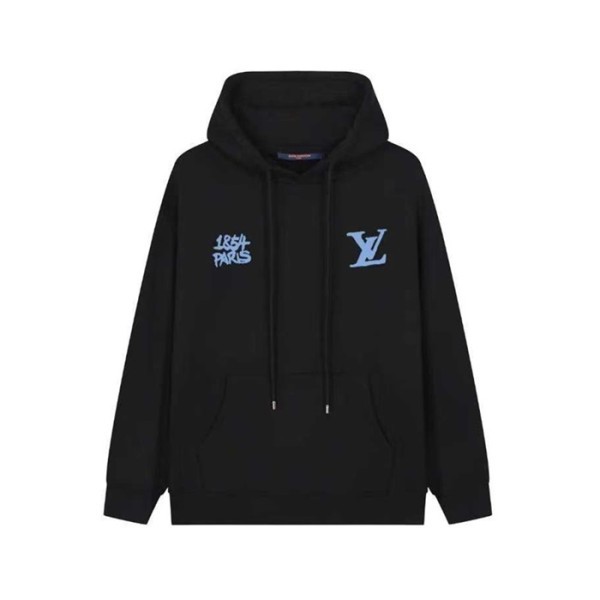 ✨루이비통 남성 블랙 후디 - Louis vuitton Mens Black Hoodie - lv2032x