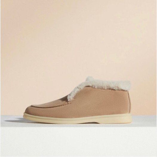 ❤로로피아나 여성 베이지 로퍼 - Loro Piana Womens Beige Loafer - lp33x
