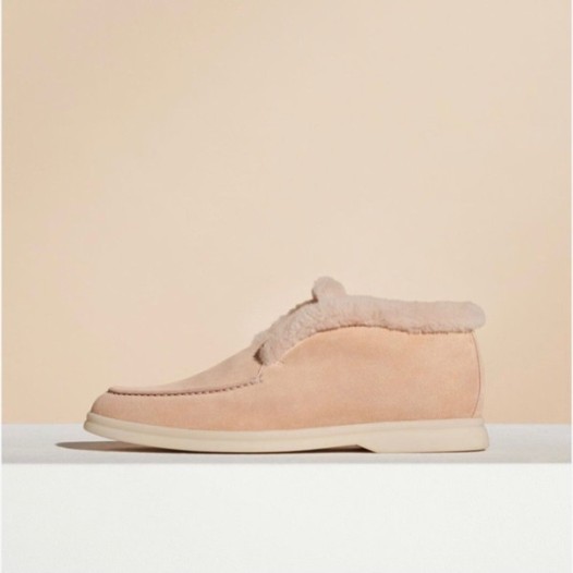 ❤로로피아나 여성 핑크 로퍼 - Loro Piana Womens Pink Loafer - lp35x