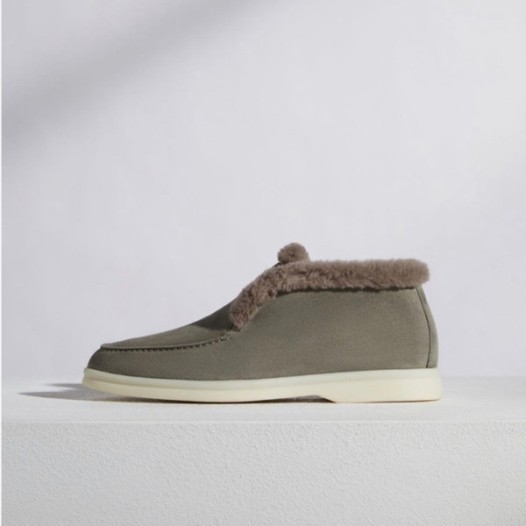 ❤로로피아나 여성 카키 로퍼 - Loro Piana Womens Khaki Loafer - lp36x