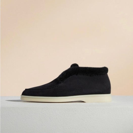 ❤로로피아나 여성 블랙 로퍼 - Loro Piana Womens Black Loafer - lp38x