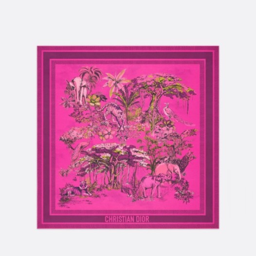 ❤디올 여성 핑크 스카프 - Dior Womens Pink Scarf - di862x
