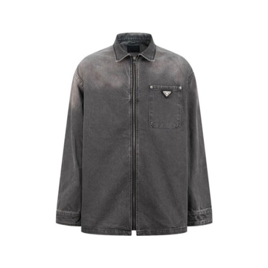❤프라다 남성 모던 블랙 셔츠 - Prada Mens Black Shirts - pr853x
