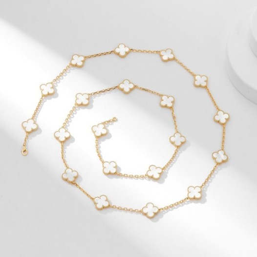 ❤반클리프 아펠 여성 화이트 목걸이 - Van Cleef&Arpels Womens White Necklace - acc376x