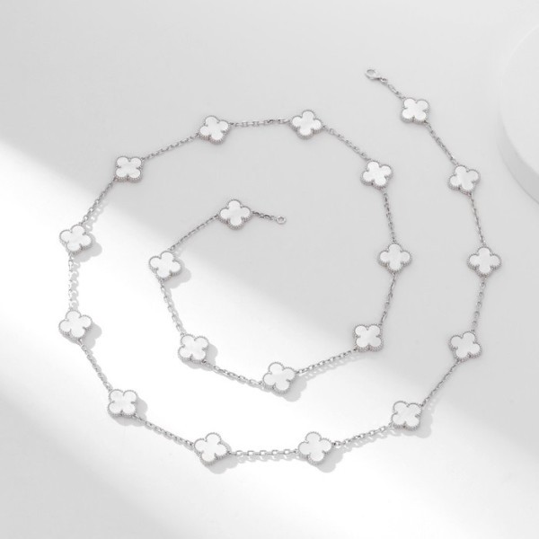 ✨반클리프 아펠 여성 화이트 목걸이 - Van Cleef&Arpels Womens White Necklace - acc378x