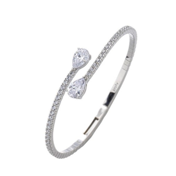 ✨그라프 여성 화이트 골드 팔찌 - Graff Womens White-gold Bangle - acc382x