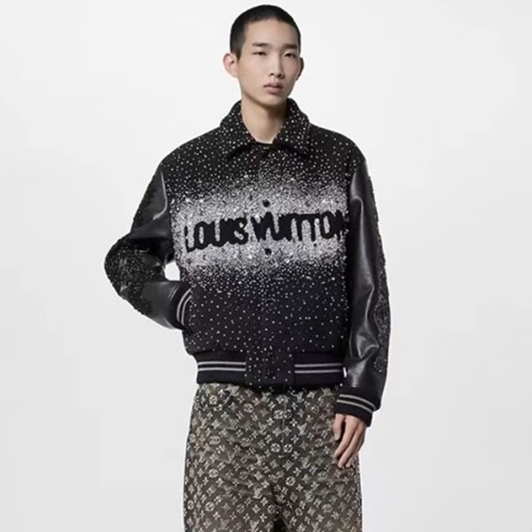✨루이비통 남성 가죽 자켓 - Louis vuitton Mens Black Jackets - lv2058x