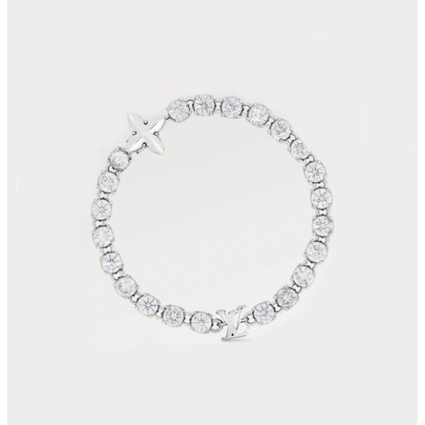 ✨루이비통 여성 화이트 골드 팔찌 - Louis vuitton Womens White Gold Bangle - acc430x