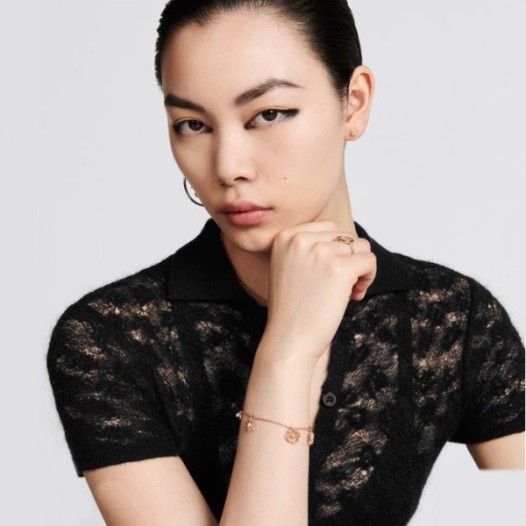 ❤디올 여성 로즈 골드 팔찌 - Dior Womens Rose Gold Bangle - acc431x