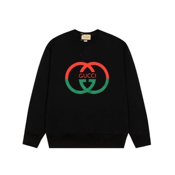 ✨구찌 남성 베이직 블랙 맨투맨 - Gucci Mens Black Tshirts - gu1133x