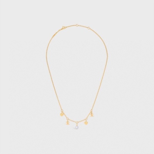❤셀린느 여성 골드 목걸이 - Celine Womens Gold Necklace - acc487x