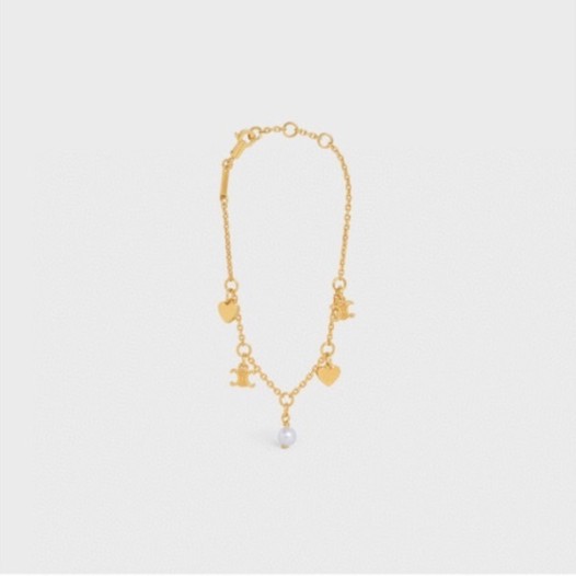 ❤셀린느 여성 골드 팔찌 - Celine Womens Gold Bangle - acc489x