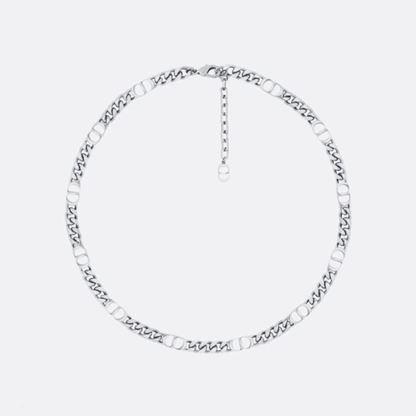 ✨디올 남성 화이트 골드 목걸이 - Dior Mens White-gold Necklace - acc565x